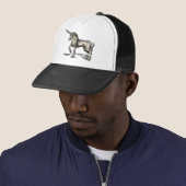 Vintager Unicorn Truckerkappe (Beispiel)