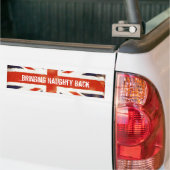 Vintager Union Jack Naughty Autoaufkleber (Auf Lkw)
