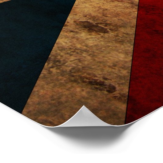 Vintager Union Jack Poster (Ecke)