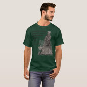 Vintager Untergrund Eisenbahn Shirt-Afrika T-Shirt (Vorne ganz)