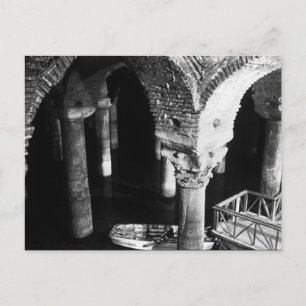Vintager Untergrund Istanbul Postkarte