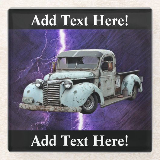 Vintager Untersetzer (Vorderseite)