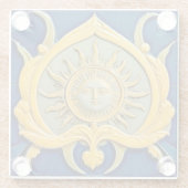 Vintager Untersetzer (Rückseite)