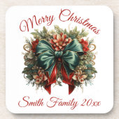 Vintager Untersetzer aus festem Kunststoff (Vorderseite)