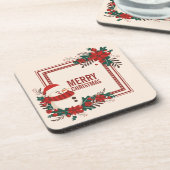 Vintager Untersetzer des (Linke Seite)