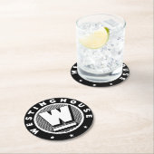 Vintager Untersetzer für Logos aus dem Hause Westh (Vor Ort)