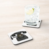 Vintager unterstützte Untersetzer des Telefons (Rechte Seite)