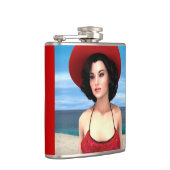 Vintager Urlaub Flachmann (Rechts)