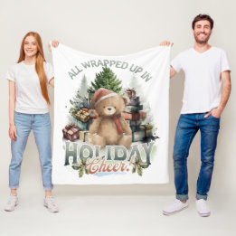 Vintager Urlaub Fleecedecke