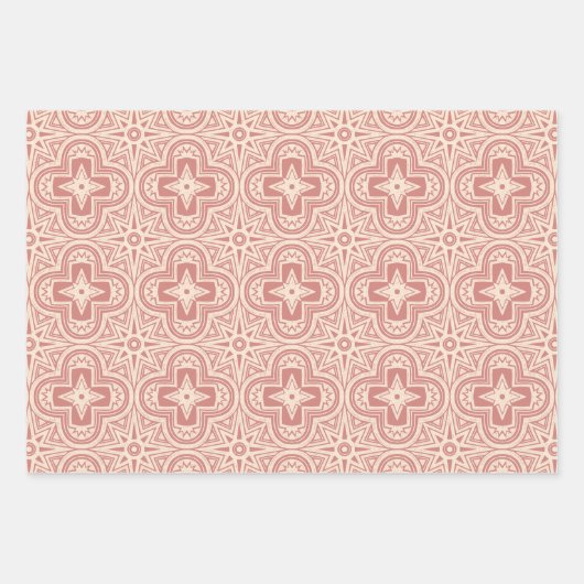 Vintager Urlaub Geschenkpapier Set (Vorderseite 2)