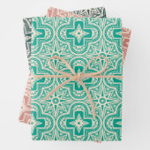 Vintager Urlaub Geschenkpapier Set (Beispiel)