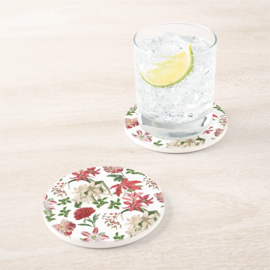 Vintager Urlaub Getränkeuntersetzer (Seite)