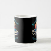 Vintager Urlaub in Kalifornien Kaffeetasse (Mittel)
