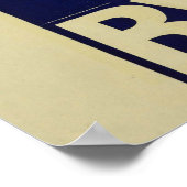 Vintager Urlaub in Neuseeland Poster (Ecke)