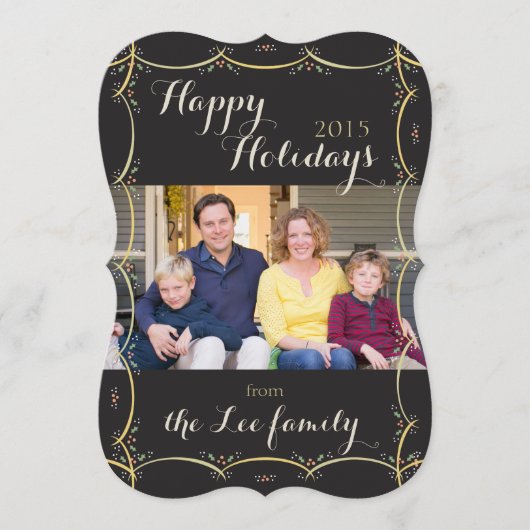 Vintager Urlaub - Klassische Einladung (Vorderseite)