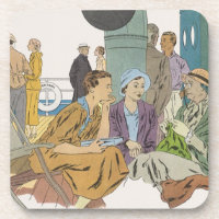 Vintager Urlaub, Kreuzfahrtschiff für Reisende