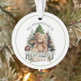 Vintager Urlaub Ornament