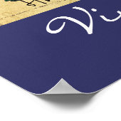 Vintager Urlaub - Plakat (Ecke)