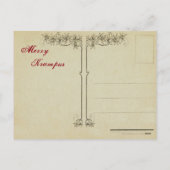 Vintager Urlaubsgruss Vom Krampus Postkarte (Rückseite)