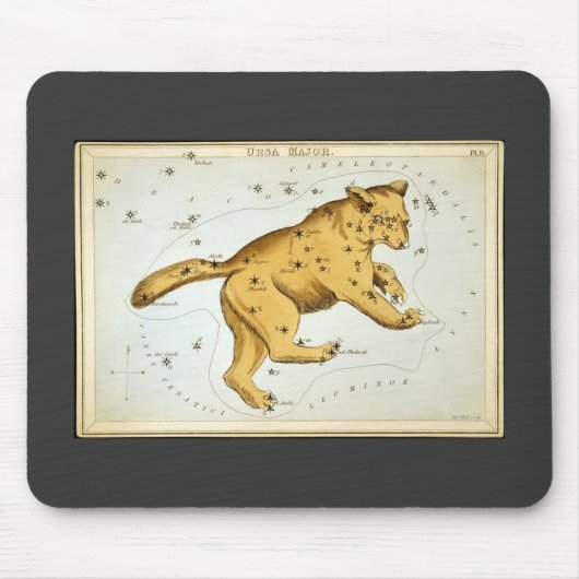 Vintager Ursa-Großbär Mousepad (Vorne)