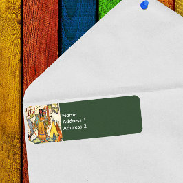 Vintager Urwald der amerikanischen Weibchen