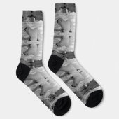 Vintager US-Alaska-Eisbär Socken (Rechts)