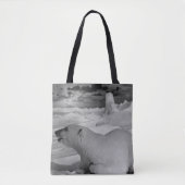 Vintager US-Alaska-Eisbär Tasche (Vorderseite)