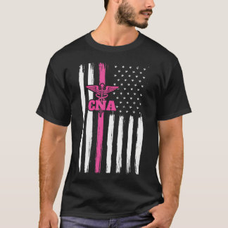 Vintager US-amerikanischer Krankenpflegeassistent T-Shirt