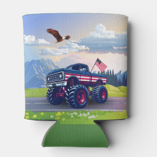 Vintager, US-amerikanischer Monster Dosenkühler