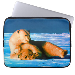 Vintager USA Alaska Mutterpolare Laptopschutzhülle