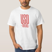 Vintager USD T - Shirt Toreros (Vorderseite)