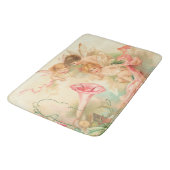 Vintager Valentincupiangel 1 Badematte (Schrägansicht)