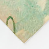 Vintager Valentincupiangel 1 Fleecedecke (Ecke)