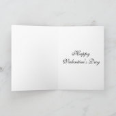Vintager Valentine Feiertagskarte (Innenseite)