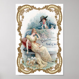 Vintager Valentine Poster