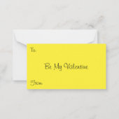 Vintager Valentinstag, Cat Mouse Tea Cup Herz Mitteilungskarte (Rückseite)