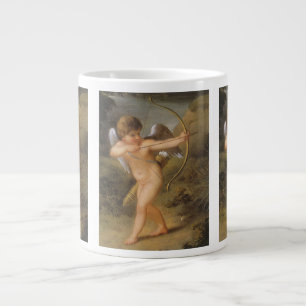 Vintager Valentinstag, Cupid mit Bow und Pfeil Jumbo-Tasse