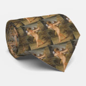 Vintager Valentinstag, Cupid mit Bow und Pfeil Krawatte (Gerollt)