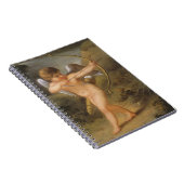 Vintager Valentinstag, Cupid mit Bow und Pfeil Notizblock (Rechte Seite)