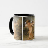 Vintager Valentinstag, Cupid mit Bow und Pfeil Tasse (Vorderseite Links)