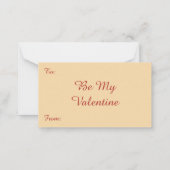 Vintager Valentinstag, Dancing Lady Red Hearts Mitteilungskarte (Rückseite)