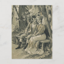 Vintager Valentinstag