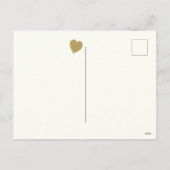 Vintager Valentinstag Feiertagspostkarte (Rückseite)