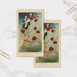 Vintager Valentinstag, Hub mit Magnet-Herzen