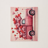 Vintager Valentinstag Liebe Puzzle (Vertikal)