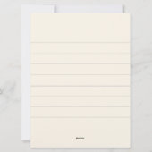 Vintager Valentinstag niedliche Uhu Feiertagskarte (Rückseite)