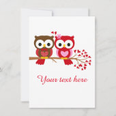 Vintager Valentinstag Niedlicher Herzschlag Feiertagskarte (Vorderseite)