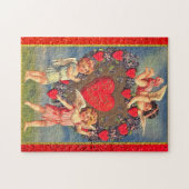 Vintager Valentinstag Puzzle (Horizontal)