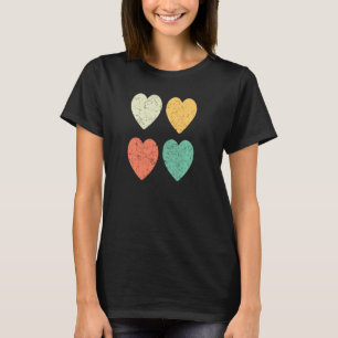 Vintager Valentinstag Retro V Day Pajama Co T-Shirt