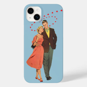 Vintager Valentinstag, romantische, schwebende Her Case-Mate iPhone Hülle
